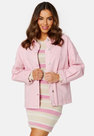 BUBBLEROOM Keri Overshirt Pink Klær