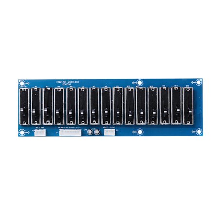 EQ Equalizer Board Stereo Dual Channel Justerbare Tone Boards Preamp Frontpanel