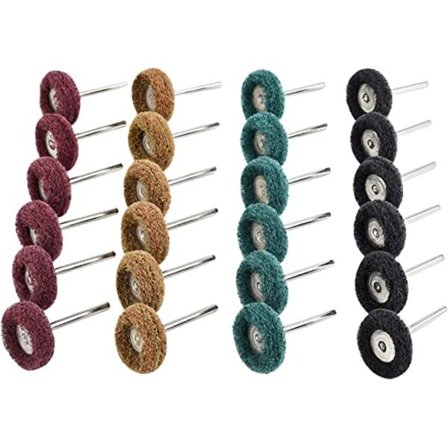 40 st 25 mm slipande polerhjul, polertillbehör för D