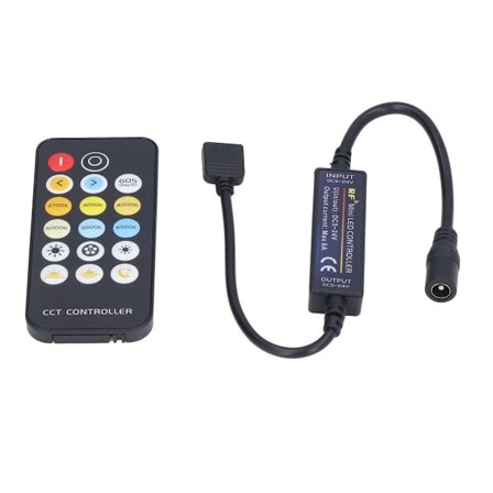 Mini RF himmennin säädin LED värilämpötilan ohjain 17 KLB