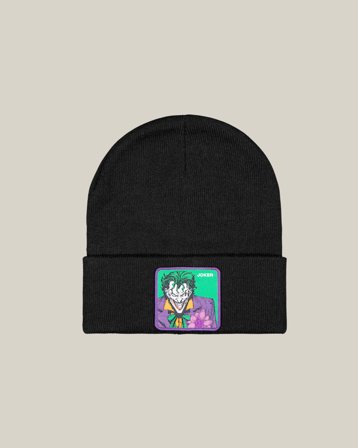 Capslab DC Comics Joker Black Beanie Capslab Musta Hatut Pojat - Kids Brand Store