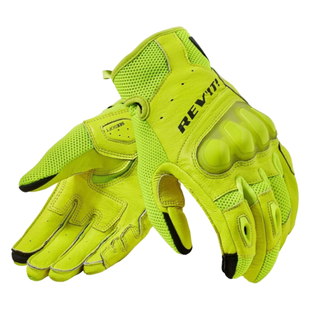 Rev'It! Motocyklové Rukavice Ritmo Neonová Žlutá L