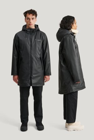 Tretorn Wings Padded Rain Coat — Water Proof Jacket Men/Women — Black | Outerwear, Wellies, Jackets & Rainwear for Women, Men & Children