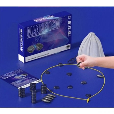 Schack med magnetisk effekt, avslappnat, pusselspel Y