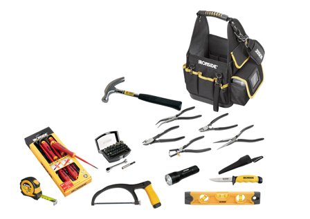 Ironside 384995 Verktøysett 46 deler, Håndverktøy