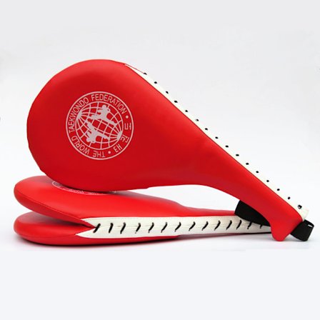 2 Pak Taekwondo Sparkepude - Dobbelt Sparke Holdbare Slagpuder