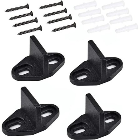 4-osainen liukuoven ohjain, taskuovi, lattiaohjain puukaapin oville