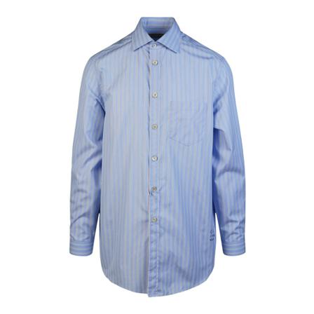 Gucci Shirts , Blauw , Heren , Maat: M