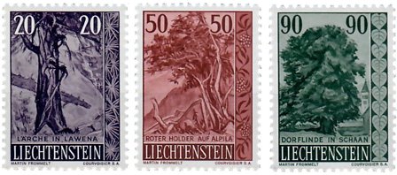 Liechtenstein 1959 - MICHEL 377-379 - Postfrisk