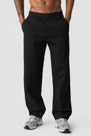 ICANIWILL - Essence Straight Trousers Black - Bukser - Herre - ICIW