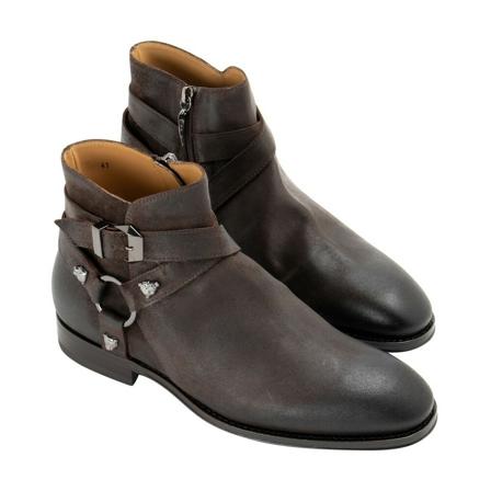Roberto Cavalli Ankle Støvler Brun, Herre, Størrelse: 42 EU