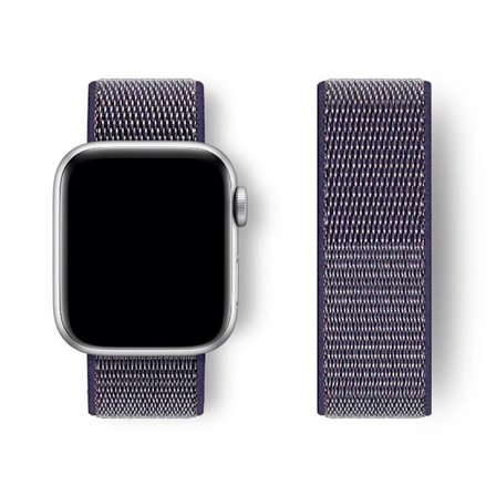 Nylon Loop Armband för Apple Watch band 44mm 40mm 45mm 41mm 46 42mm 49mm 44 45 mm armband iWatch serie 10 9 SE 7 6 5 4 Ultra 2