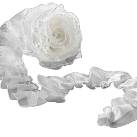 Blondetrim Tofarget blondetrim Hvit blondetrim