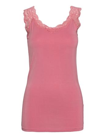 Sc-Marica T-shirts & Tops Sleeveless Rosa Soyaconcept