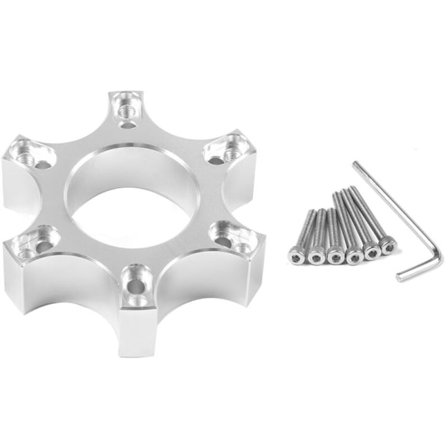 70mm Ratt Adapterplatta för T300RS - 599 P310/R383 14 Tum Silver