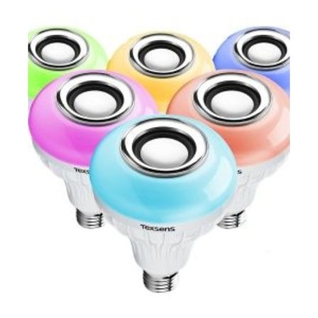 LAGERRENSNING Bluetooth LED lampa E27 med inbyggd högtalare