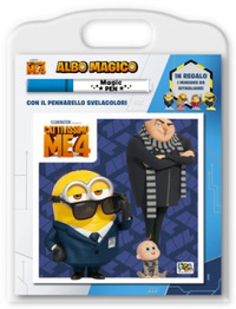 Cattivissimo me 4. Albo magico. Ediz. a colori. Con pennarello svelacolori Lucia Marenzi