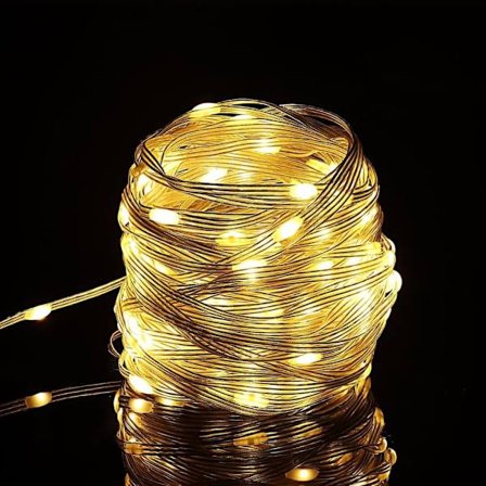 LED String Lights 20m 180 LEDs, IP65 Waterproof Christmas Lights for Indoor & Outdoor