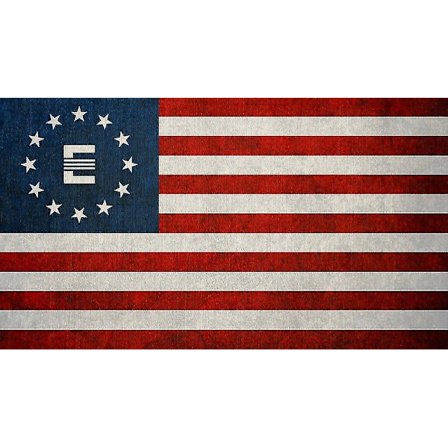 90*150cm Enclave Fallout -lippu koristeluun