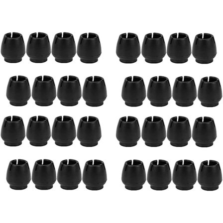 32 stk Silikonpute for Møbler Stoler Stolbenbeskyttere