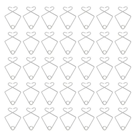 50 stk. rustfrit stål S-kroge loftsventilator krog T-bjælke klemme lofts brugskrog ophængt loftskrog metal kophæk