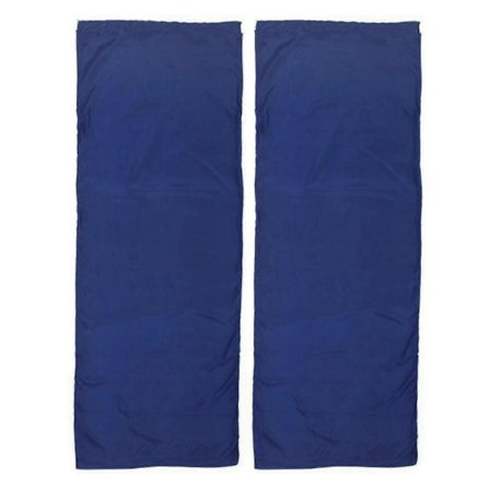 2X Mikrokuitu Makuupussilakana Matkasänky Säkkikevyt Makuupussilakanat 36X87 Tuumaa