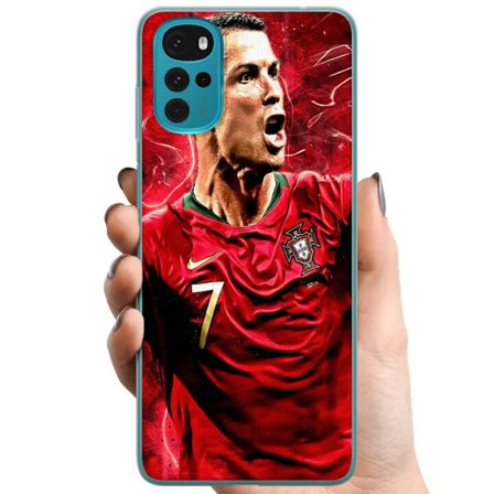 Yhteensopiva Puhelinkuori Motorola Moto G22 Cristiano Ronaldo
