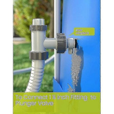 2 kpl sovittimia suodatinpumpulle 32-38 mm [xc]