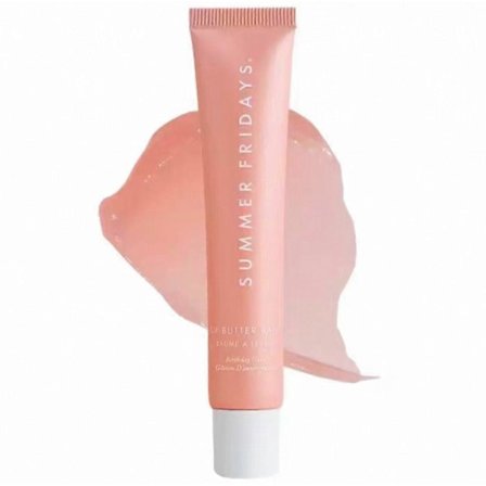 2025 Summer Fridays Lip Balm Fuktgivende Speil Lipgloss Leppe Vanilje Rosa Sukker Kaffekake Duft Leppestift