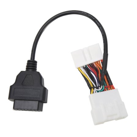OBD2-kontakt Splitter Bil Diagnostisk Adapter Kabel Erstatning for Tesla Model 3 Y 2019‐2021