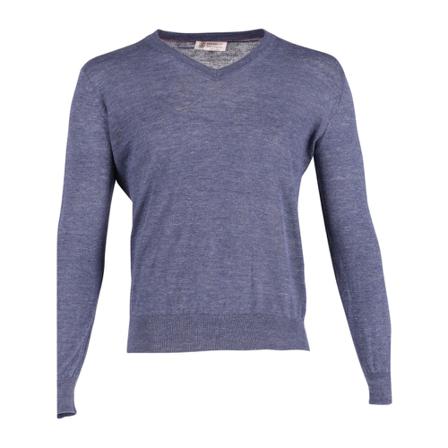 Brunello Cucinelli, Sweatshirts Blauw, Heren, Maat:M,Katoen