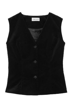 Carin Wester Sammetsväst SILVANA Kavajer Svart 38