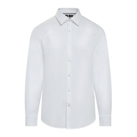 Hugo Boss - Skjortor - Vit - Herr - Storlek: S, Herr, Storlek: S