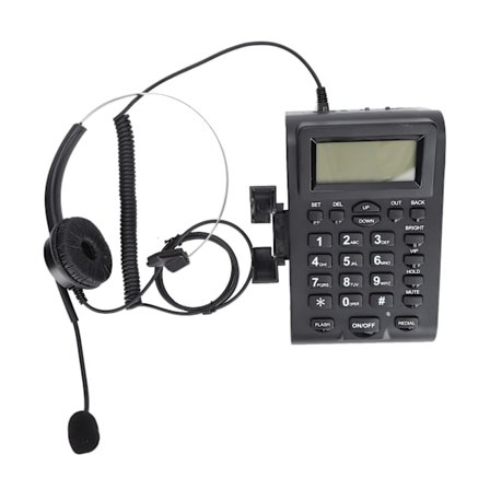 HT900 Call Center-telefon med omnidireksjonell mikrofon headset egnet for hjemmekontor