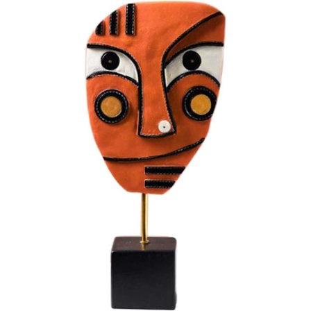 Modern skulptur, konstverk skulptur, staty dekoration inredning vardagsrum dekorativt objekt Cr