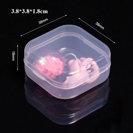 Oppbevaringsboks Smykkeperler Beholder 3,8X3,8X1,8CM