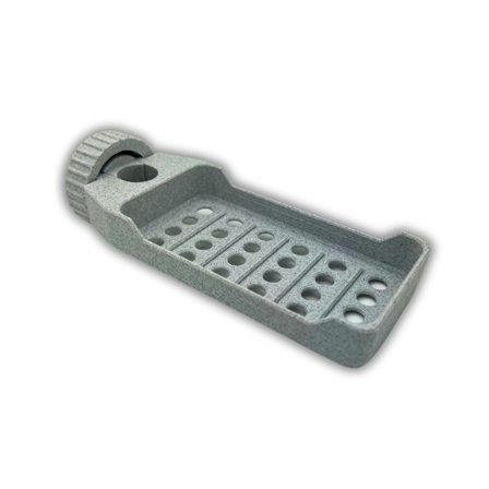 Duschtvålschampohållare enkel installation för 22 mm rör