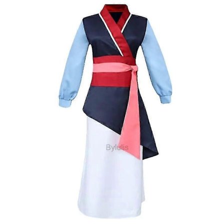 Vuxen Hua Mulan Kostym Ung Mulan Kostym Klänning Kvinnor Mushu Drake Halloween Scen Tonåring Mulan Cosplay Karneval Kostymer Stor-WELLNGS
