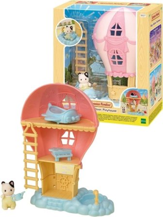 Sylvanian Families Luftballong Lekehus Baby Tuxedo-Cat