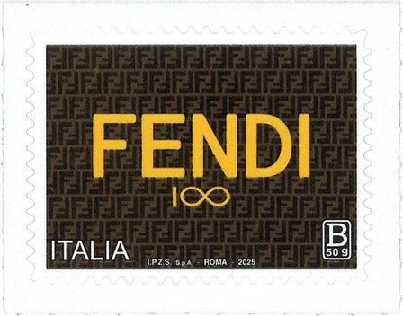 Italien - Made in Italy: 100-året for Fendi - Postfrisk frimærke