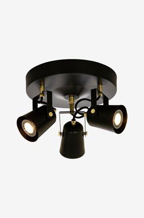 Aneta Lighting - Spotlampe Metz - Svart - Spotlys - Fra Homeroom