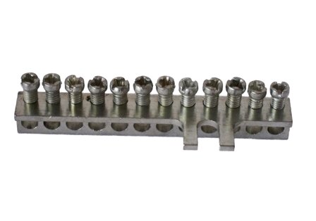 Eldon AK612 Koblingsklemme for null- og beskyttelsesledere, Elfordeling & strømforsyning