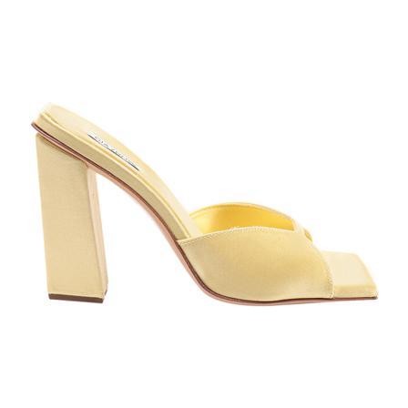 Gia Borghini High Heel Sandalen , Geel , Dames , Maat: 39 EU