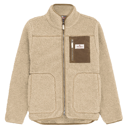 Amundsen Heroes Wool Fleece Jacket Womens Natural