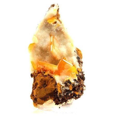 Stenar och mineraler. Wulfenit. 349,5 ct. Trigobergen, La Paz, Arizona, USA.