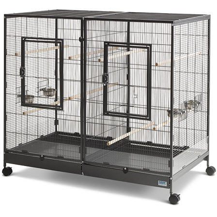 Savic - Tasmania grå 120x65x107cm - Fugl - Bur & transport - Fuglebur - ZOO.no