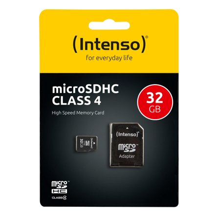 INTENSO flashminnekort - 32 GB - microSDHC