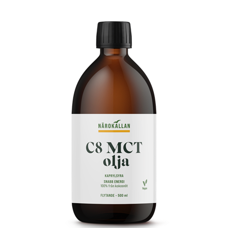 Närokällan C8 MCT-olja 500 ml