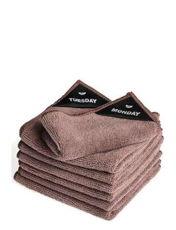 Klud Klud Ugedagsklude Karklude - Pink - 30X30CM