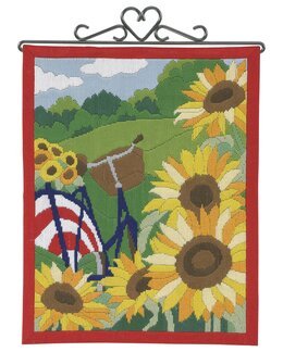 Broderikit Långstygn Solrosäng